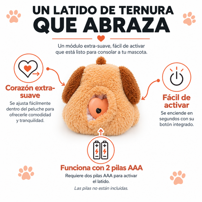Peluche Calmante para Mascotas